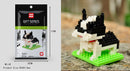 Mini Building Blocks 3D Animal  Diamond Model Micro Bricks Dog Cat Bird Moose Wolf Panda Macaw Toys For Children Birthday Gifts