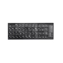 Russian French English Arabic Spanish Portuguese Hebrew Keyboard Stickers Letter Alphabet Layout Sticker For Laptop Desktop PC