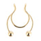 Stainless Steel Fake Piercing Nose Ring for Women Men Magnetic Septum Piercing Nose Cuff Punk Hip Hop Fake Body Jewelry Ear clip