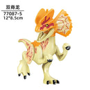 Jurassic Dinosaur Park Indominus Rex DIY Blocks Dinosaurs Tyrannosaurus Rex Tiny Models Building Block Kid Toys Animals Set Gift