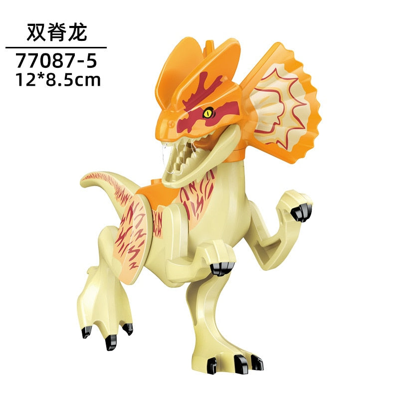 Jurassic Dinosaur Park Indominus Rex DIY Blocks Dinosaurs Tyrannosaurus Rex Tiny Models Building Block Kid Toys Animals Set Gift