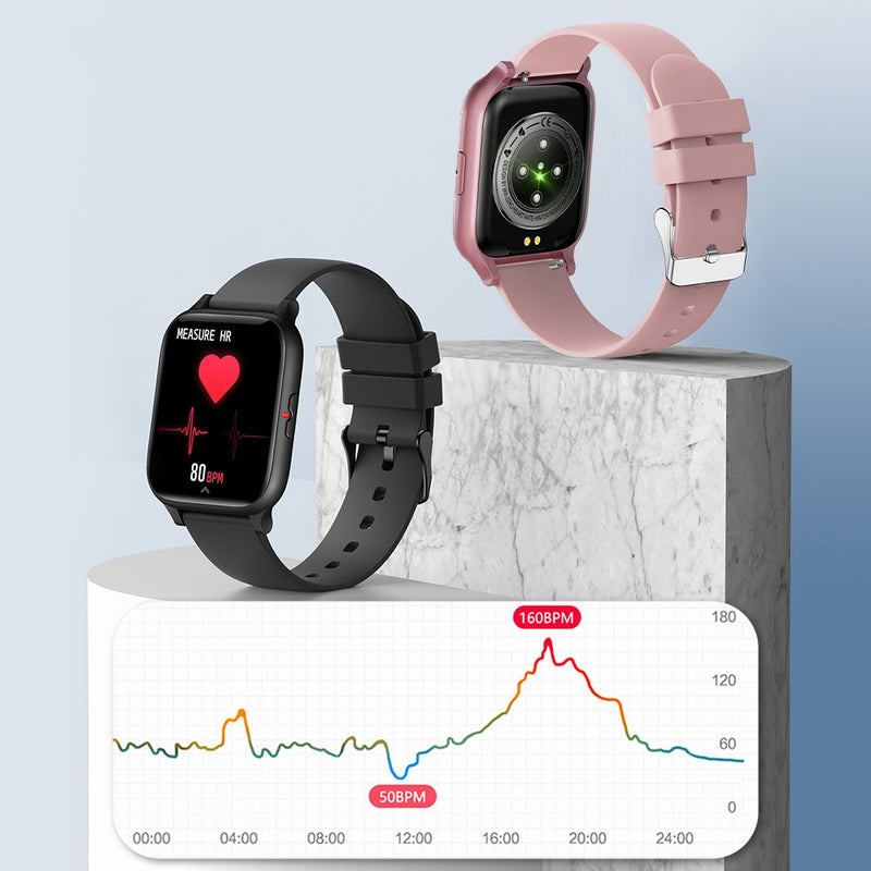 COLMI P8 Mix 1.69 Inch Smart Watch Men Heart Rate Monitor IP67 Waterproof Women Smartwatch Fitness Tracker for iPhone Plus