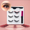 3Pairs Magnetic Lashes 3D Mink Eyelashes Wholesale Fake Eyelashes Magnetic Eyeliner With Tweezer Makeup Set For Beauty Faux Cils