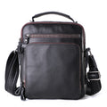 JOYIR New Genuine Leather Men Vintage Handbags Small Flap Men&#39;s Shoulder Bag Casual Office Messenger Bags Fashion Crossbody Bag