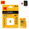 KODAK EVO Plus 256GB Memory Card 128GB U3 4K Micro SD Card 64GB 32GB SDHC Microsd UHS-I C10 TF Trans Flash Microsd with Adapter