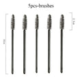 SHIDISAHNGPIN New Disposable 5/50Pcs Crystal Eyelash Makeup Brush Diamond Handle Mascara Wands Eyelash Extension Makeup tool