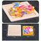 11X11CM Kids Wooden Puzzle Toy Vehicle Animal Jigsaw Cartoon Animal Traffic Tangram Toys Educational Toys Puzzles for Kids Gifts