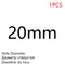 Punching Leather Hole Punch Round Steel Leather Craft Hollow Hole Punch 1mm-30mm for Metal Gaskets Leather Plastic Rubber