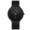 2022 Mens Fashion Minimalist Watches Men Business Casual Quartz Watch Simple Male Stainless Steel Mesh Band Clock reloj hombre