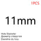 Punching Leather Hole Punch Round Steel Leather Craft Hollow Hole Punch 1mm-30mm for Metal Gaskets Leather Plastic Rubber