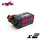 2PCS CNHL 4S 6S 14.8V 22.2V Lipo Battery 1100mAh 1300mAh 1500mAh 100C With XT60 For FPV Airplane Drone Quadcopter Helicopter