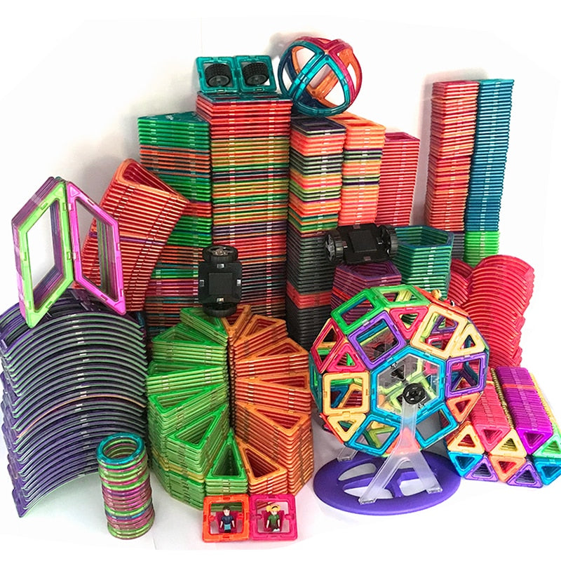 1pcs Magnetic DIY building blocks parts construction toys for toddlers Designer magnetic toys Magnet model building toys