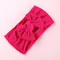 1Pcs Newborn Baby Headband For Girls Elastic Knit Children Turban Baby Bows Soft Nylon Kids Headwear Hair Accessories 32 Colors
