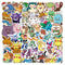 10/50pcs Kawaii Pokemon Anime Stickers Pikachu Stickers Laptop Suitcase Skateboard Guitar Phone Cartoon Stickers Kid Gift Toys