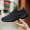Women Flats Shoes Plus Size 43 Breathable Mesh Platform Sneakers Women Slip on Soft Ladies Casual Shoes Woman Knit Sock Flats 36