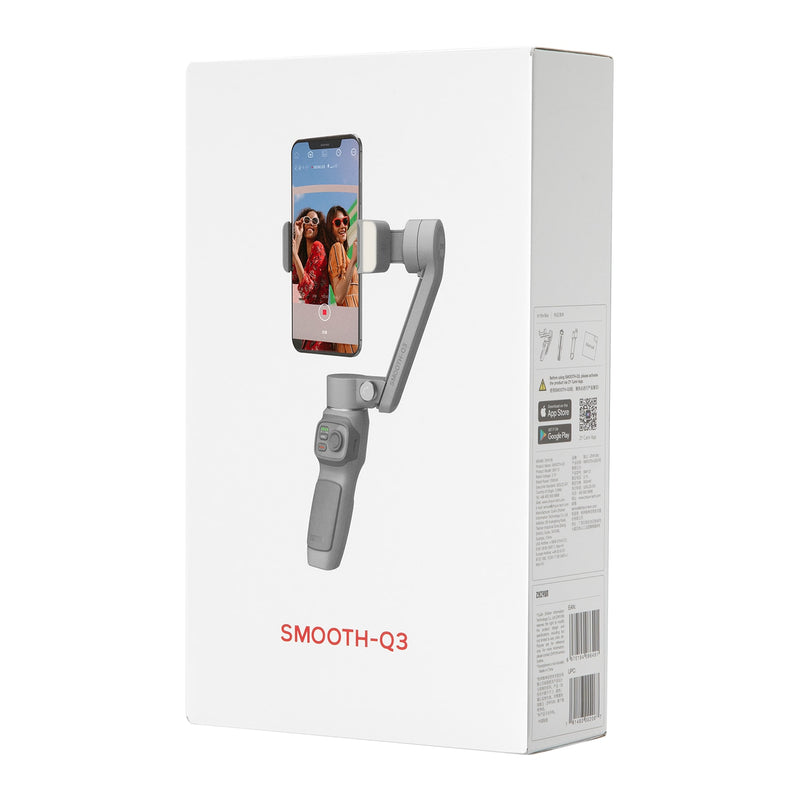 ZHIYUN Official SMOOTH Q3 Gimbal Smartphone 3-Axis Phone Gimbals Stabilizer for iPhone 13 pro max/Xiaomi/Huawei VS DJI OM 5