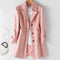 Spring Autumn Trench Coat Woman 2022 New Korean Single-breasted Mid-Long Women Trench Coat Overcoat 5XL Khaki Windbreaker Female