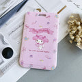 Kawaii Sanrio Keychain Cartoon Cat Sliding Card Holder Student Meal Card Bus Card Holder Lady Id Card Credit Card Holder Lanyard