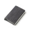 Custom Name Business Bank Credit Card Holder Men Wallet Coin Leather Wallet RFID Aluminium Box CardHolder with Money Clips Purse