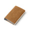 Custom Name Business Bank Credit Card Holder Men Wallet Coin Leather Wallet RFID Aluminium Box CardHolder with Money Clips Purse