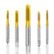 HSS Titanium Coating Screw Tap Drill Bit M2 M2.5 M3 M3.5 M4 M5 M6 M8 M10 M12 Metric Straight Flute Thread Tap Hand Tools