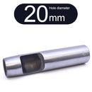 Round Punch Hollow Punch Steel Chisel Leather Puncher Cutting Tool for Belts, Metal Gaskets, Leather, Canvas (0.5mm To 60mm)