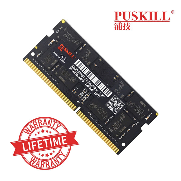PUSKILL Memoria Ram DDR4 8GB 4GB 16GB 2400mhz 2133 2666mhz Sodimm Notebook High Performance Laptop Memory