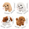 Walking Barking Cute Puppy Pet Dog Toy with Battery Control Halloween Birthday Gift for Boys Girls Kawaii Electronic Plush Toys