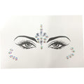 3D Sexy  face tattoo stickers Temporary tattoos  glitter fake tattoo  rhinestones for woman  Party face Jewels tatoo