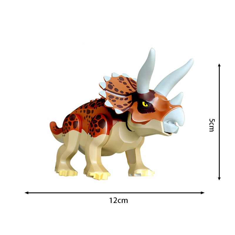 Jurassic Dinosaur Park Indominus Rex DIY Blocks Dinosaurs Tyrannosaurus Rex Tiny Models Building Block Kid Toys Animals Set Gift