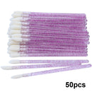Kekelash 50pcs Diposable Lip Brush Makeup Mascara Wands Lipstick Micro Brushes Applicators Cleaner