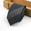 61 Colors Jacquard Striped Plaid Paisley Necktie 6cm Polyester Male Narrow Tie Skinny Tuxedo Suit Shirt Gift For Men Accessory