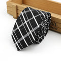 61 Colors Jacquard Striped Plaid Paisley Necktie 6cm Polyester Male Narrow Tie Skinny Tuxedo Suit Shirt Gift For Men Accessory