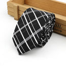 61 Colors Jacquard Striped Plaid Paisley Necktie 6cm Polyester Male Narrow Tie Skinny Tuxedo Suit Shirt Gift For Men Accessory