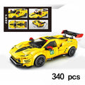 Racing Car City Speed Champions Sports Model Building Blocks DIY Bricks Kids Toy Classic Rally Super Racers Vehicle f1 technique