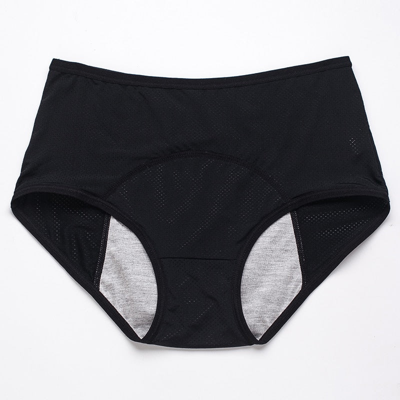 Leak Proof Menstrual Panties Women Underwear Period Cotton Waterproof Briefs Plus Size Female Physiological Breathable Pants