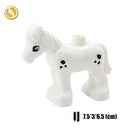 Original Big Size Assemble Building Blocks Accessory Toys For Children Compatible Big Size Animals Sets Zoo Bricks Baby Gifts