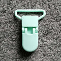 5pcs 25mm Plastic Baby Pacifier Chain Transparent Pacifier Clips Soother Holder For Baby Pacifier Nipples Holder Round Clamp