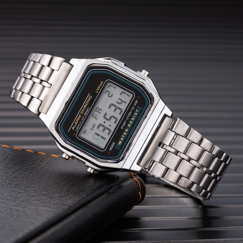 2021 New Digital LED Watch For Men Multifunction Alarm Electronic Clock Waterproof Simple Men Women Stopwatch LED Watches Clocks