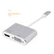 Rankman Type-C to 4K HDMI-compatible VGA USB C 3.0 Hub Adapter for MacBook Nintendo Samsung S20 Dex Huawei P30 Dock Xiaomi 10 TV