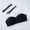 Women Invisible Bra Strapless Bralette 1/2 Cup Women&