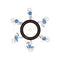 Anime Fidget Spinner Cartoon R188 Bearing ADHD EDC Relief Stress Novel Hand Fingertip Gyro 3D Running Funny Toys Kids