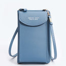 Fashion Cellphone Shoulder Bag Women PU Leather Crossbody Bag 2022 New Handbag Card Holder Messenger Bag Flap Wallet