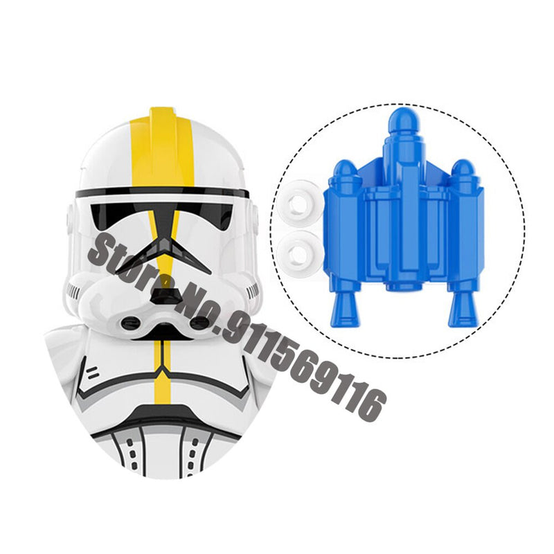 Disney 501st Clone Troopers Building Block Scout Republic Commando Appo Echo Cody Rex Jesse SEV Gree Kashyyyk Action Figures
