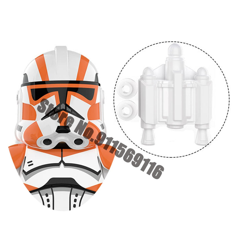 Disney 501st Clone Troopers Building Block Scout Republic Commando Appo Echo Cody Rex Jesse SEV Gree Kashyyyk Action Figures