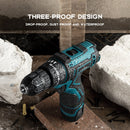 16.8V Wireless Impact Electric Cordless Screwdriver Power Tool 36NM Torque New Electric Drill Drilling Machine Mini Hand Drill