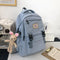 2021 New Waterproof Nylon Women Backpack Korean Japanese Fashion Female Students Schoolbag Multilayer Simple Sense Travel bag