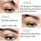 Tattoo Eyebrow 3D liquid Ink Pen waterproof 4 fork pencil brow Eyes Makeup Female Cosmetics 5 Natural Color Available TSLM1