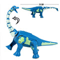 Jurassic World 2 Brutal Raptor Building Blocks Dinosaur Bricks Tyrannosaurus Indominus I-Rex Assemble Dino Kids Toys