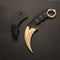 Karambit CS GO Fixed Blade Knife Never Fade Counter Strike Fighting Claw Knives Survival Camping EDC Cosplay Tools